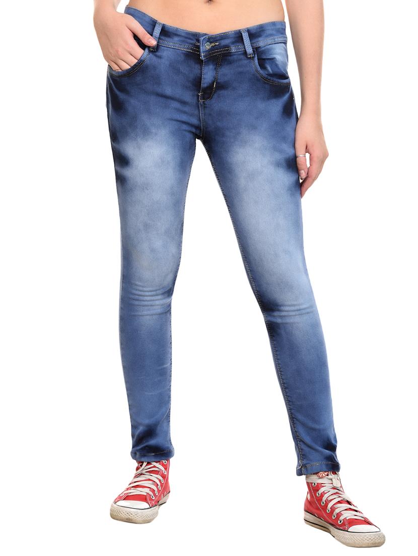 acid wash denim jeans - 15448574 - Zoom Image - 1