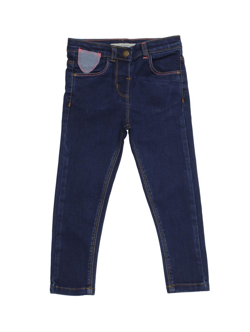 dark blue denim plain jeans - 15448641 - Zoom Image - 1