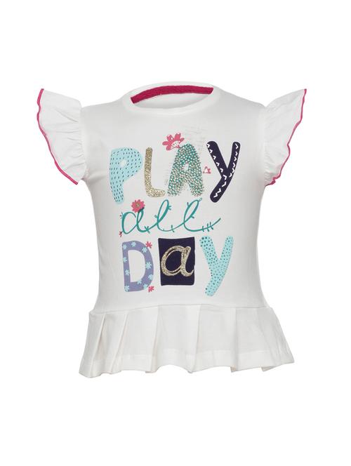 white cotton top - 15448806 - Standard Image - 1