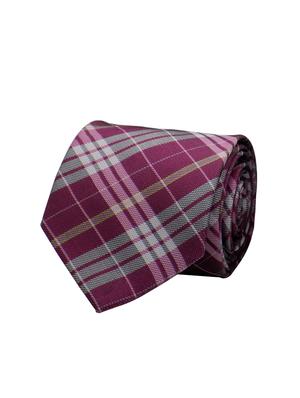 pink micro fiber tie with pocket square - 15449222 - Standard Image - 2