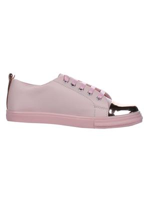 pink lace-up sneakers - 15454658 - Standard Image - 2