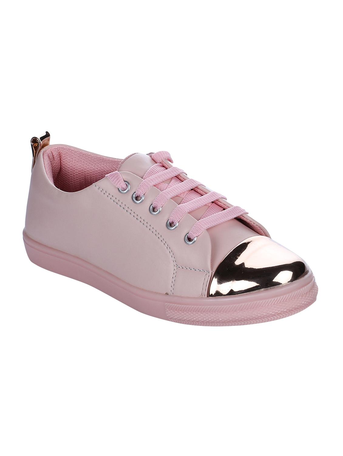 pink lace-up sneakers - 15454658 - Zoom Image - 1