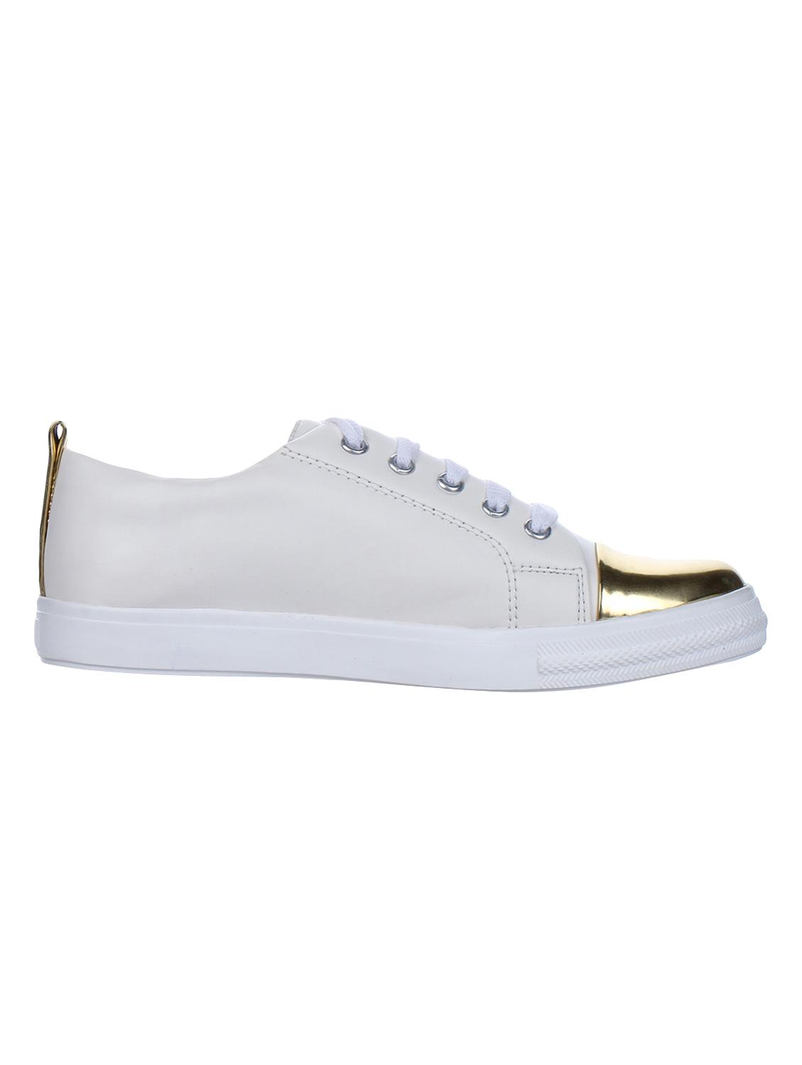 white lace-up sneakers - 15454659 - Zoom Image - 2