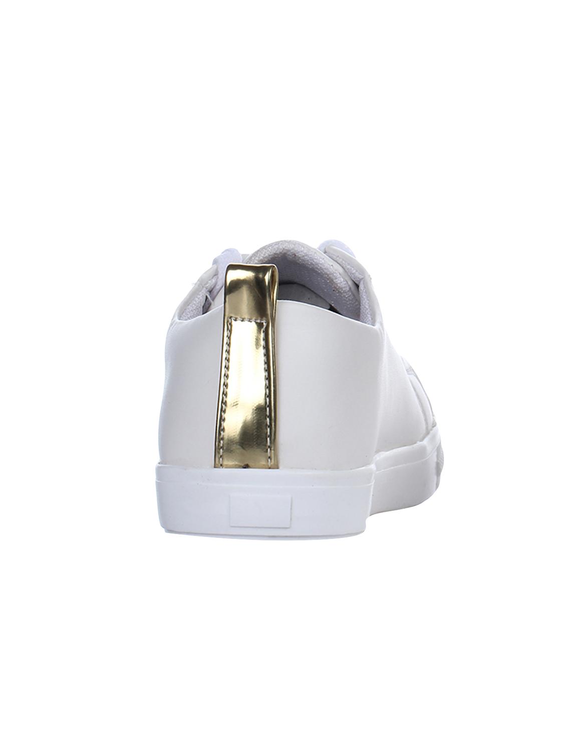 white lace-up sneakers - 15454659 - Zoom Image - 3