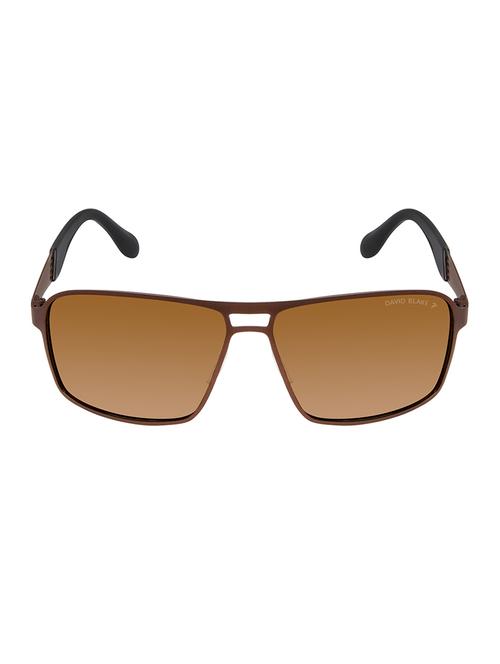 David Blake Brown Rectangular Polarized UV Protection Sunglass - 15454880 - Standard Image - 1