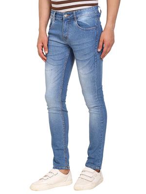 light blue denim washed jeans - 15455812 - Standard Image - 2
