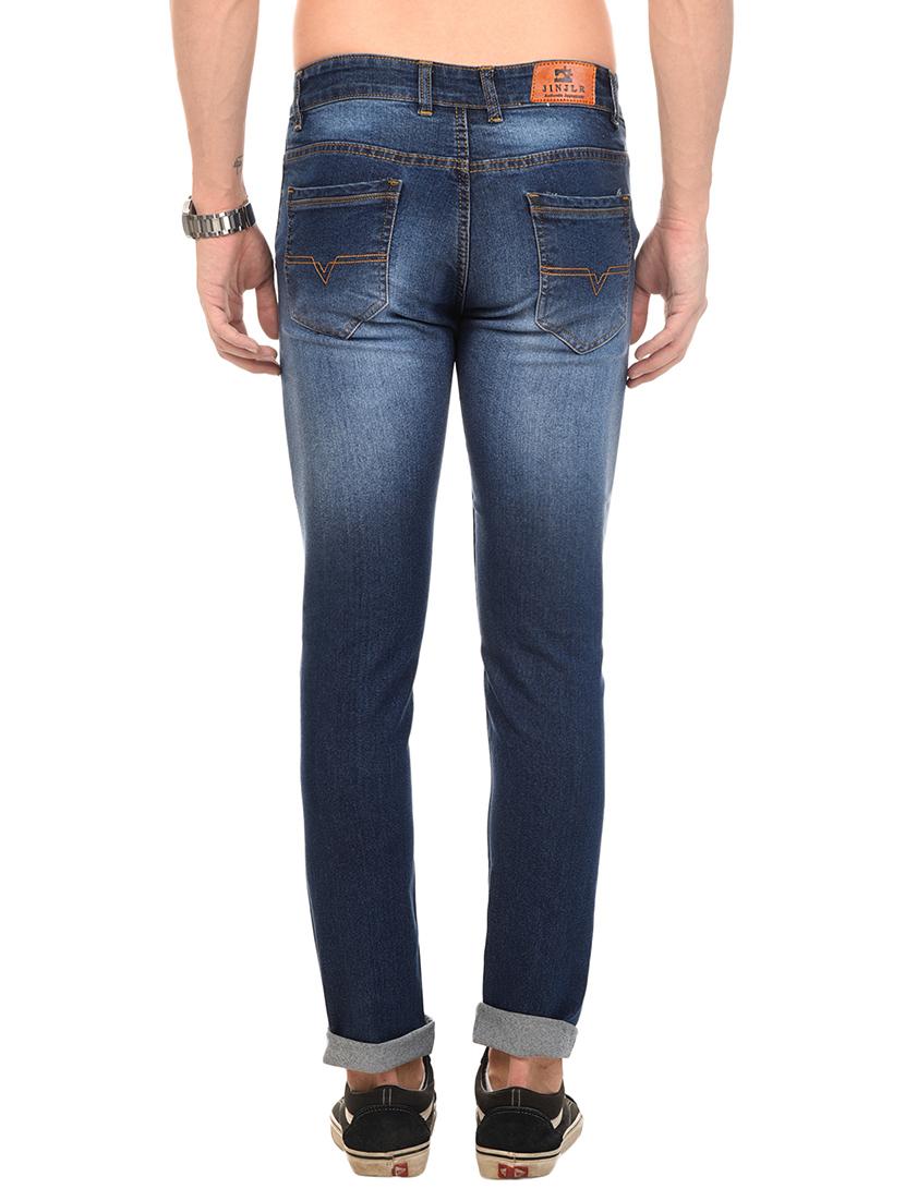 blue denim washed jeans - 15455815 - Zoom Image - 3