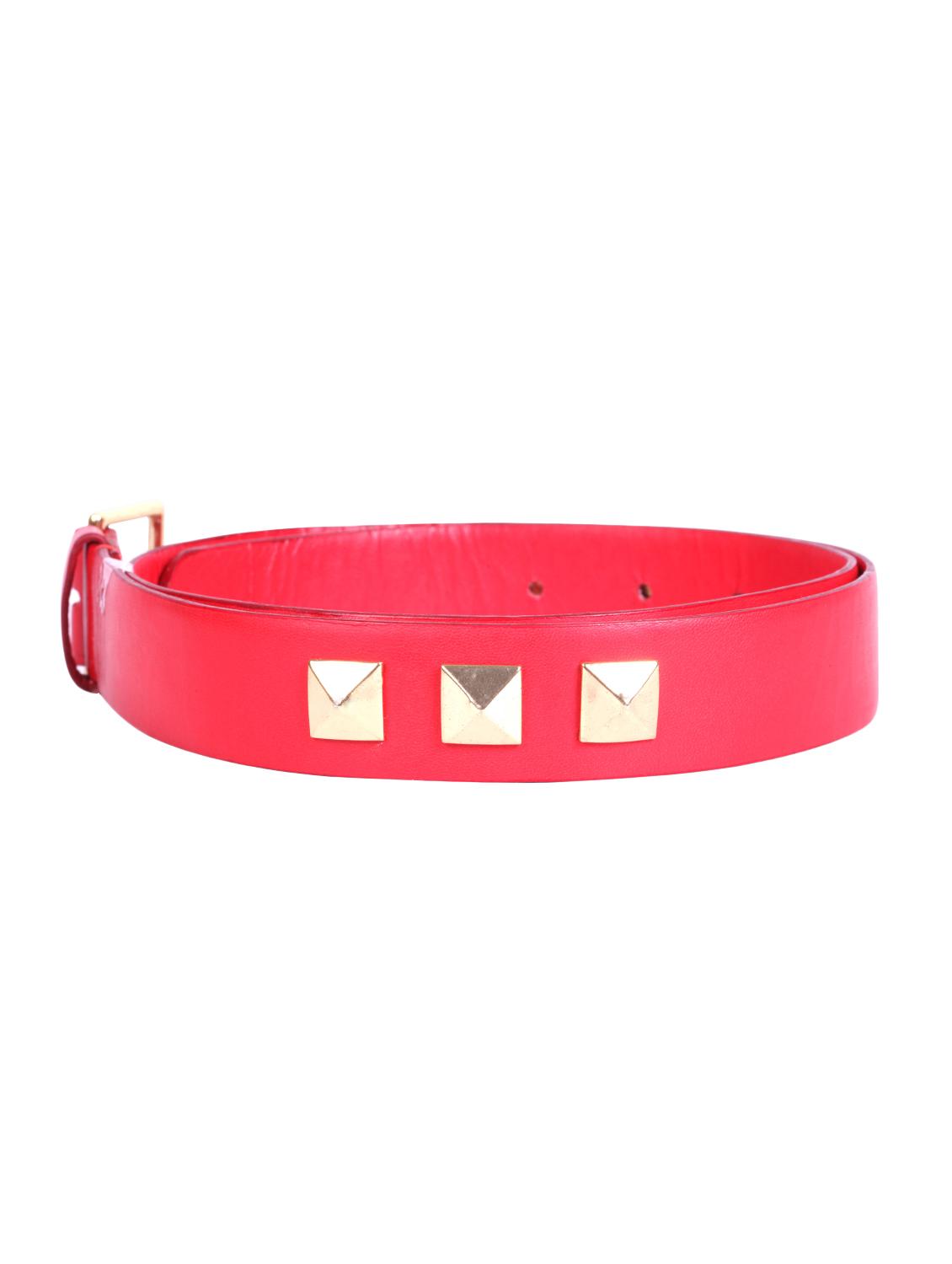 red leather belt - 15457000 - Zoom Image - 2