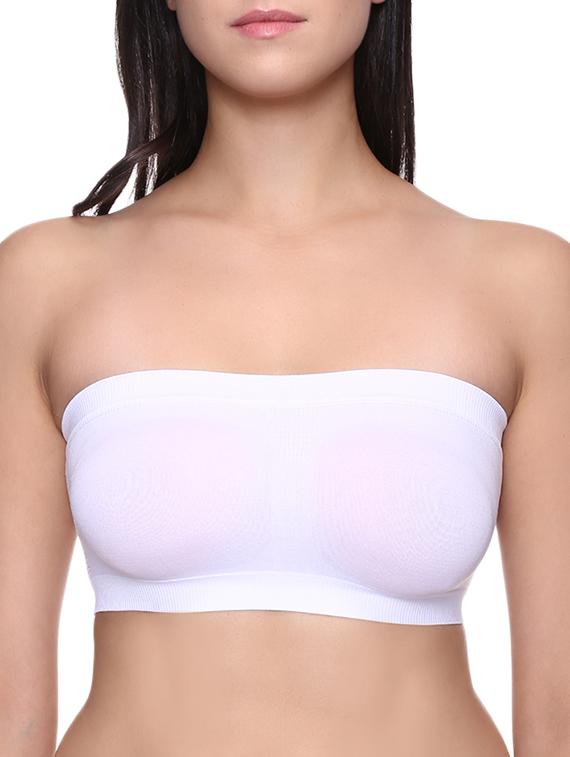 mesh back tube bra - 15457040 - Zoom Image - 1
