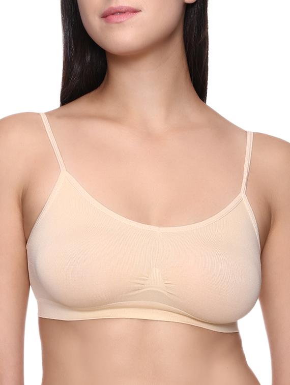 beige sports bra - 15457046 - Zoom Image - 1