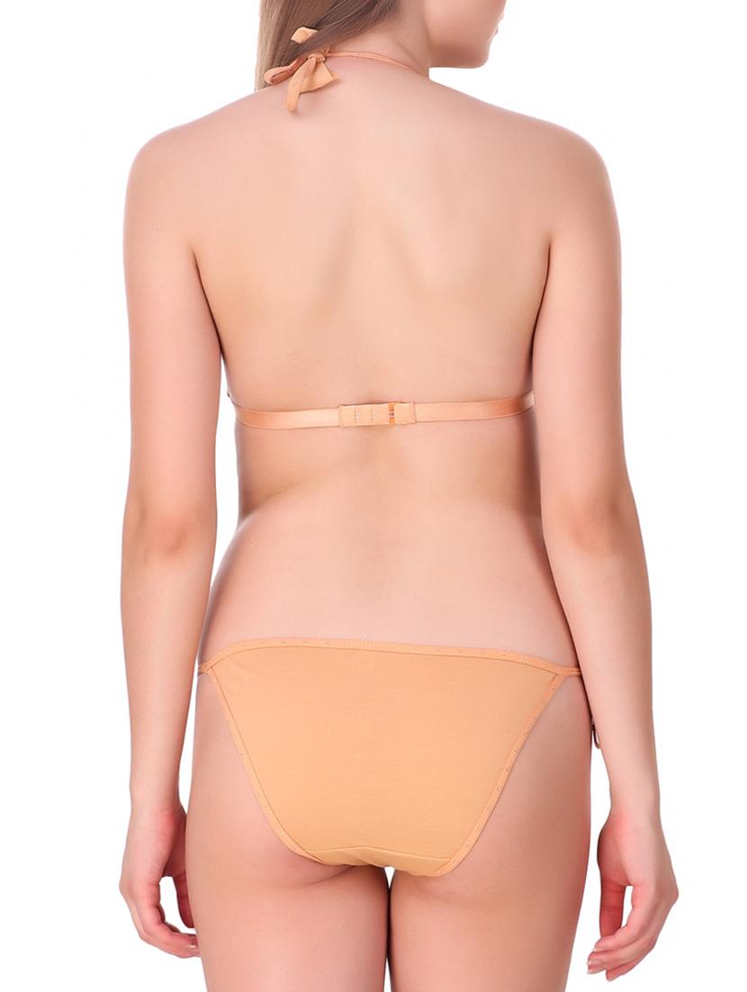 multi colored cotton bras and panty set - 15457369 - Zoom Image - 5