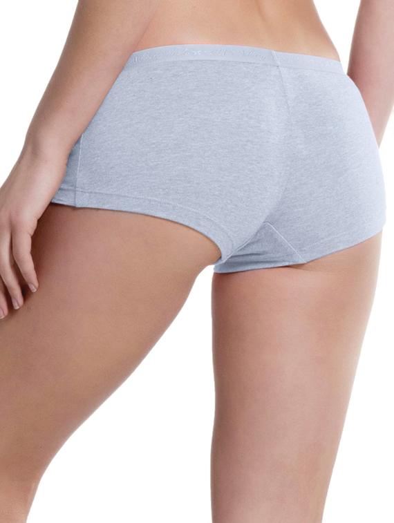 low rise solid boy shorts - 15457902 - Zoom Image - 2