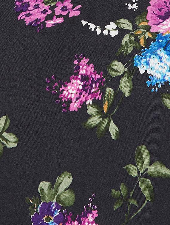 straight floral kurta - 15458117 - Zoom Image - 4