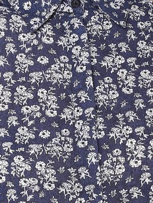 concealed placket floral shirt - 15458932 - Standard Image - 4