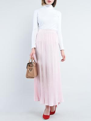 pleated maxi skirt - 15460737 - Standard Image - 3