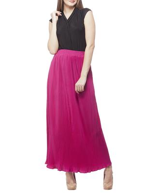 pleated maxi skirt - 15460738 - Standard Image - 4