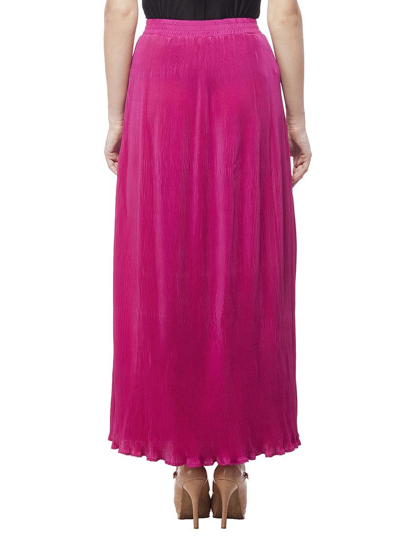 pleated maxi skirt - 15460738 - Zoom Image - 3