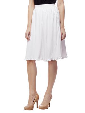 mid waist pleated skirt - 15460739 - Standard Image - 2