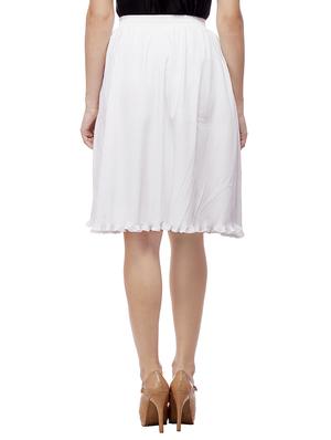 mid waist pleated skirt - 15460739 - Standard Image - 3