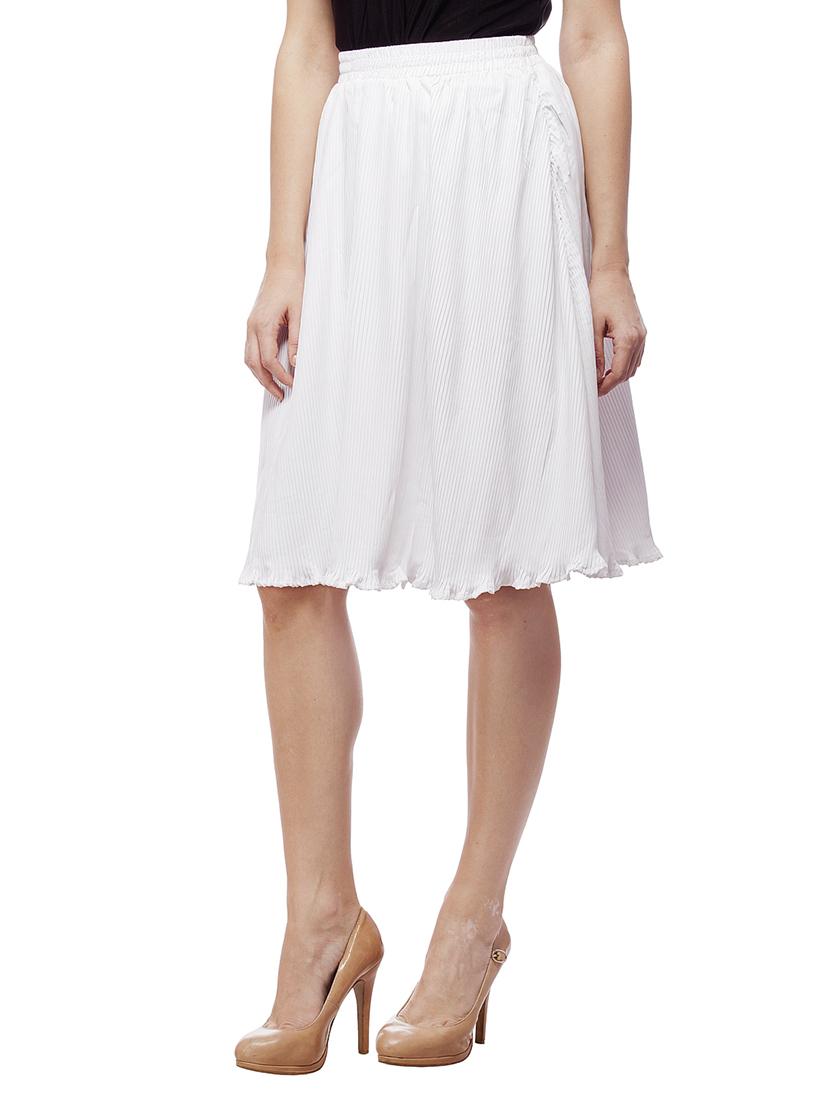 mid waist pleated skirt - 15460739 - Zoom Image - 2