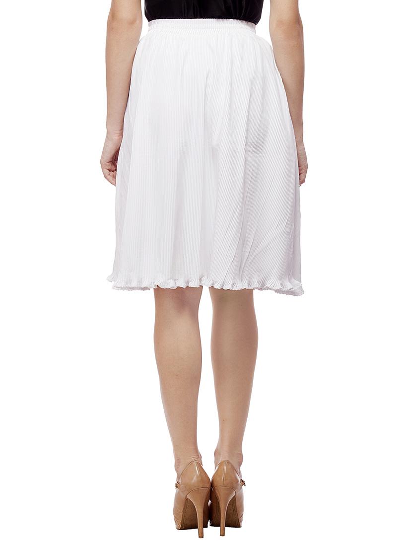 mid waist pleated skirt - 15460739 - Zoom Image - 3