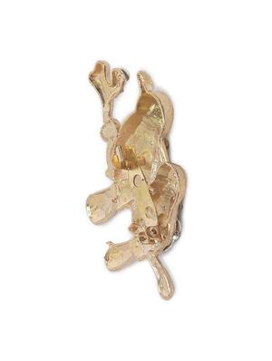 gold metal brooch - 15465979 - Standard Image - 2