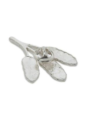 white metal brooch - 15465985 - Standard Image - 3