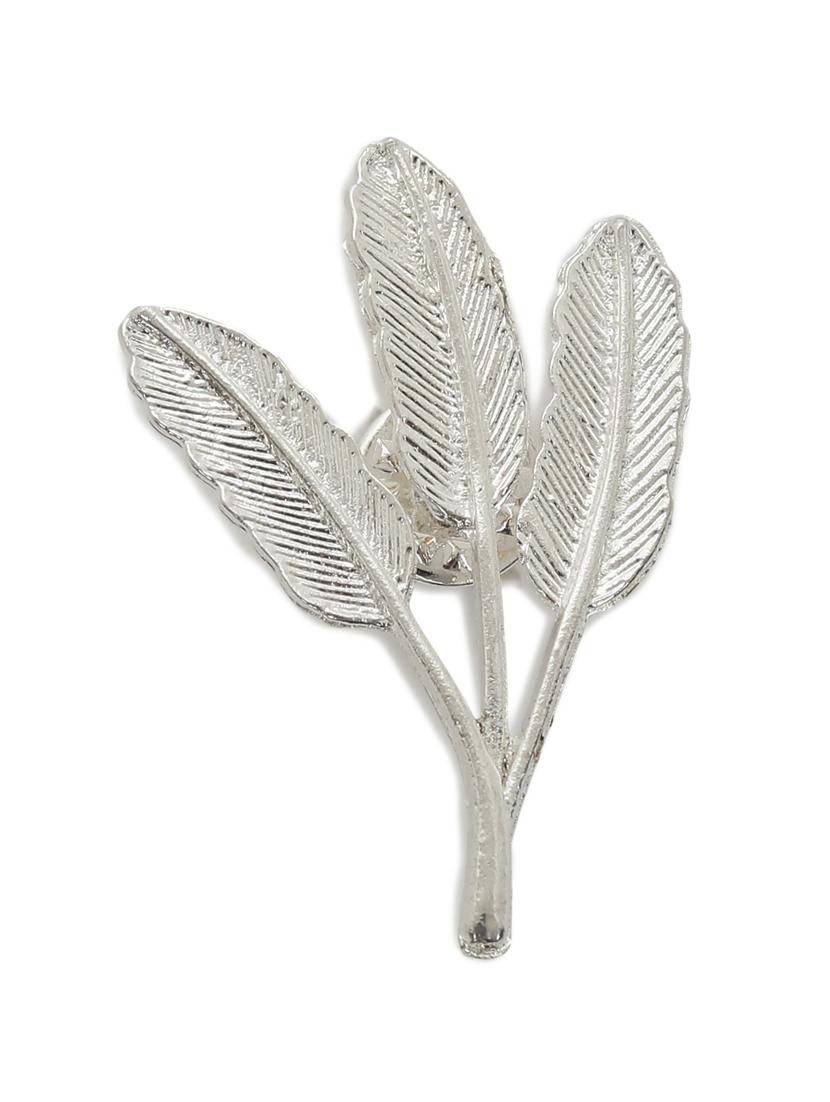 white metal brooch - 15465985 - Zoom Image - 1