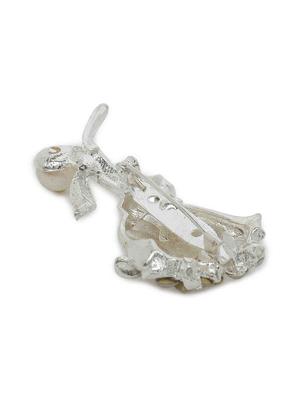 white metal brooch - 15465997 - Standard Image - 2
