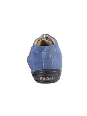 blue denim lace up shoes - 15466703 - Standard Image - 4