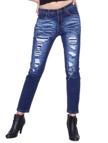 slim fit distressed jeans - 15467200 - Very Small Image - 1