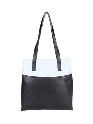 black leatherette (pu) regular handbag - 15467805 - Standard Image - 2