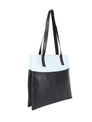 black leatherette (pu) regular handbag - 15467805 - Standard Image - 5