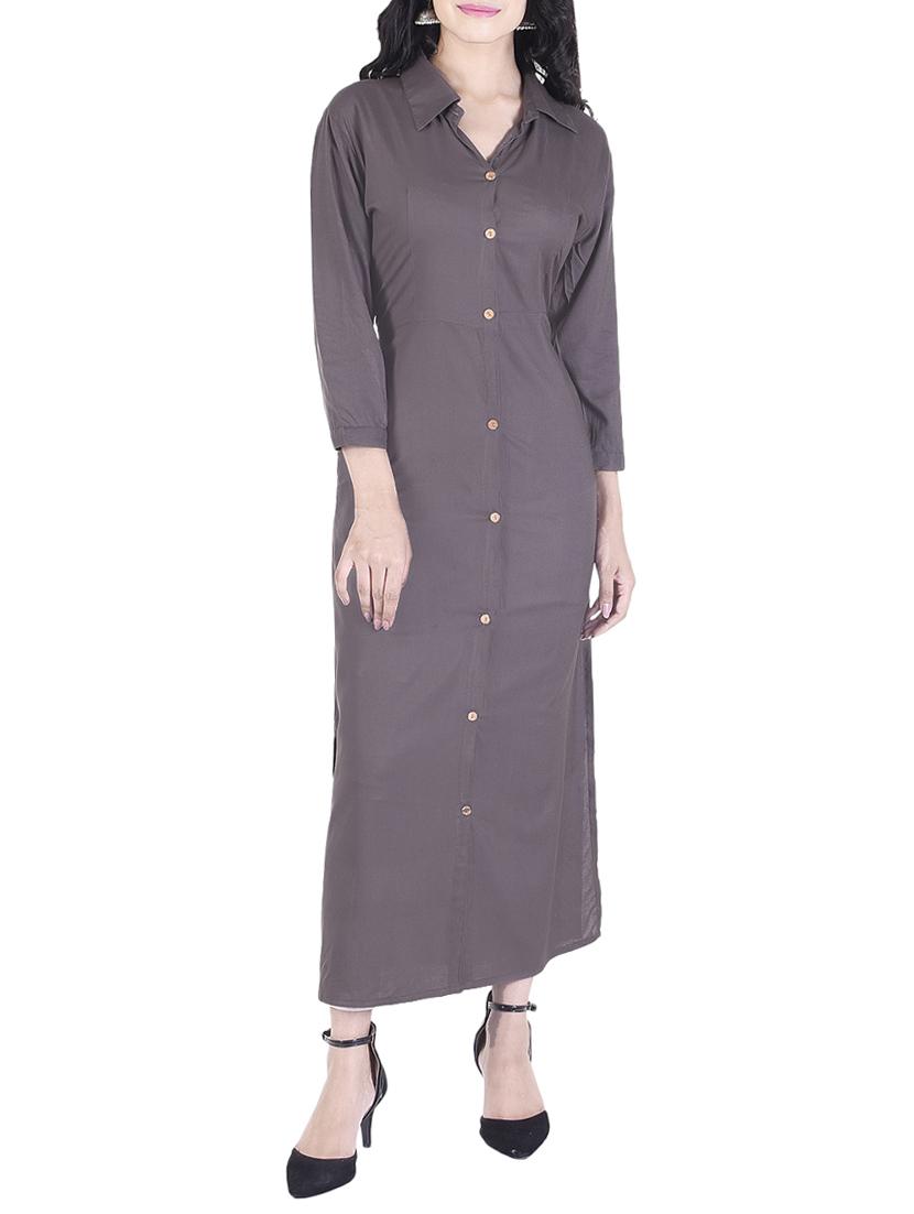 straight kurta with pocket - 15468115 - Zoom Image - 1