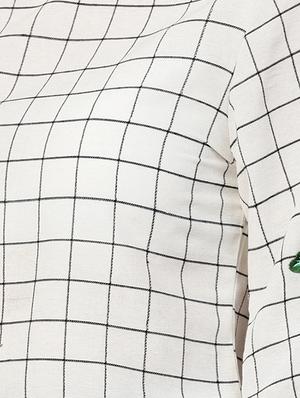 checkered top & pleated skirt set - 15468450 - Standard Image - 4