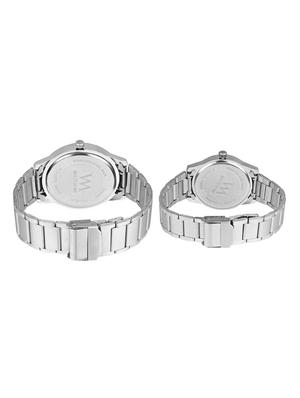 wm set of 2 analog couple watch ddwm -008-bk-009-bk - 15470207 - Standard Image - 2