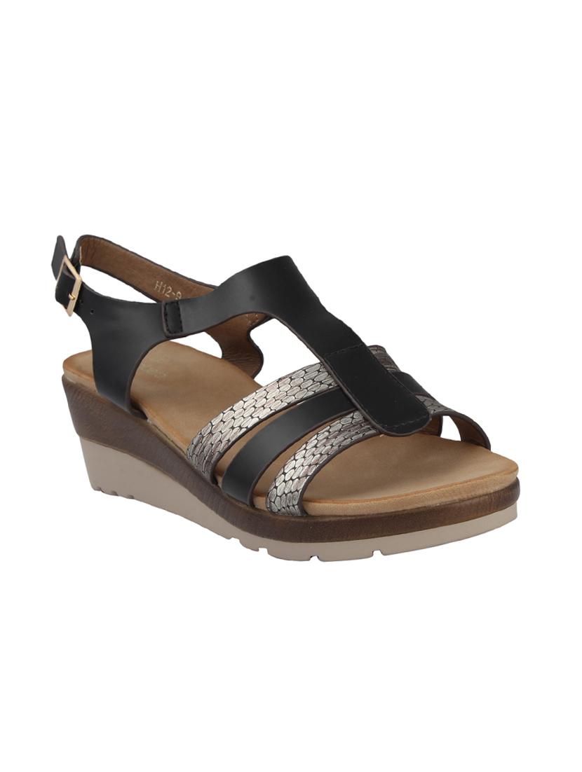 black back strap sandals - 15473012 - Zoom Image - 1