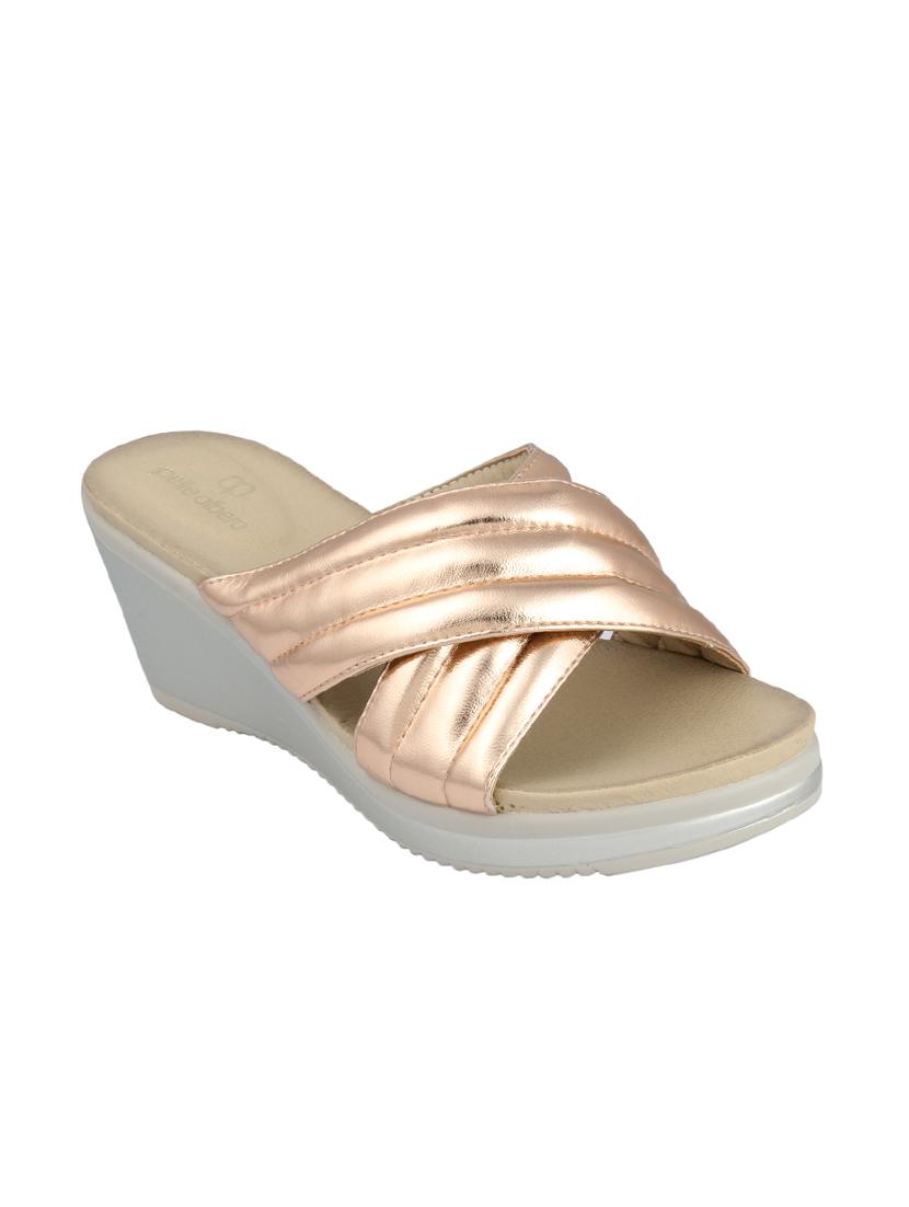 gold slip on wedges - 15473020 - Zoom Image - 1