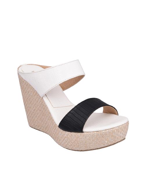 white platforms wedges - 15473041 - Standard Image - 1