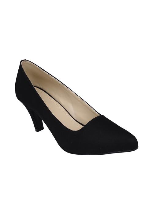 black slip on pumps - 15473048 - Standard Image - 1