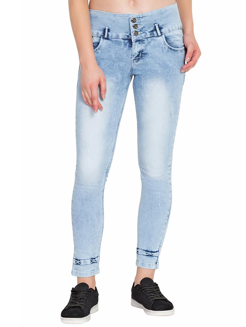 stone washed denim jeans - 15473564 - Zoom Image - 1
