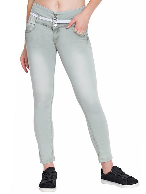 stone washed denim jeans - 15473592 - Very Small Image - 1
