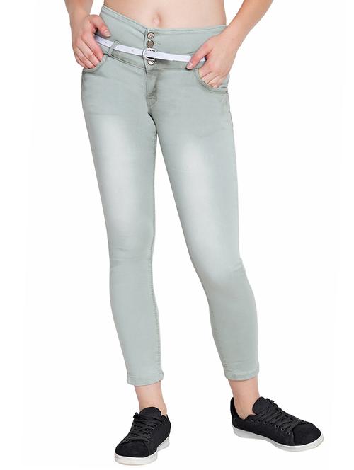 stone washed denim jeans - 15473600 - Very Small Image - 1