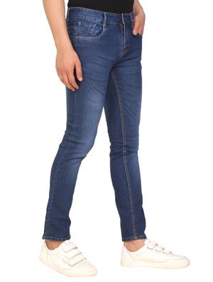 dark blue denim washed jeans - 15473615 - Standard Image - 2