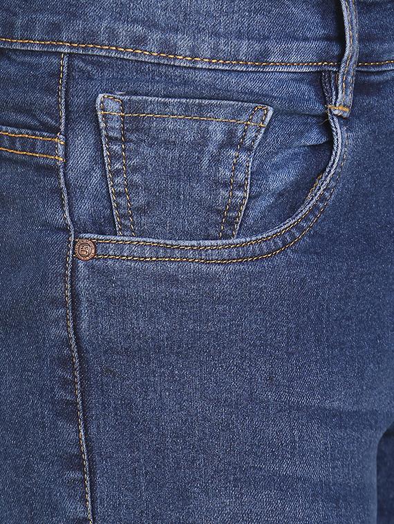 dark blue denim washed jeans - 15473615 - Zoom Image - 4