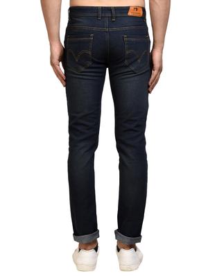 dark blue denim washed jeans - 15473616 - Standard Image - 3