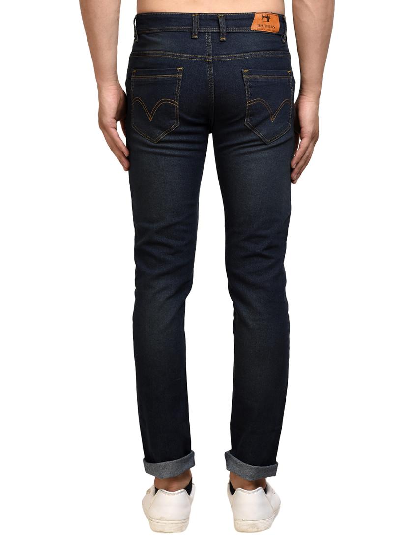 dark blue denim washed jeans - 15473616 - Zoom Image - 3