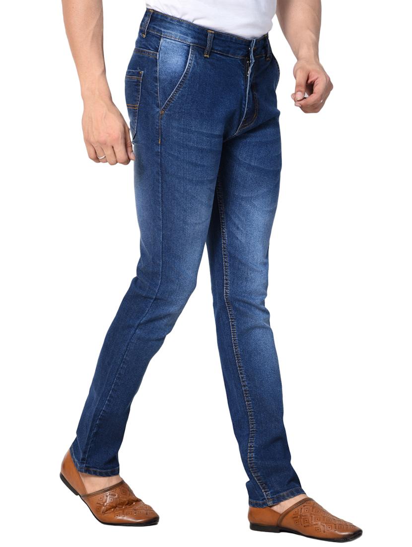 blue denim washed jeans - 15473620 - Zoom Image - 2
