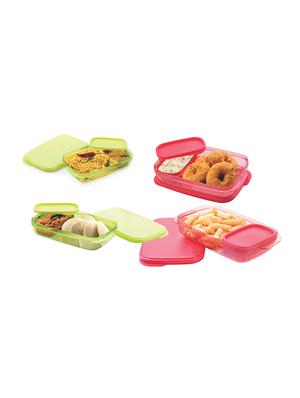16 jar revolving masala rack spice jar + 2 pcs Multipurpose fridge tray storage. - 15474072 - Standard Image - 1