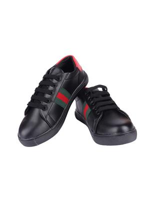 black lace-up sneakers - 15476272 - Standard Image - 2